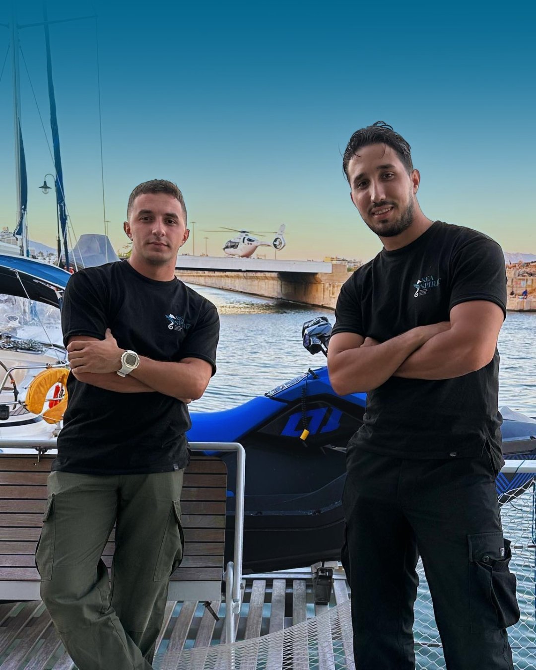 Αθανάσιος & Γεώργιος Χατζηνικόλας — Ιδρυτές Sea Spirit
